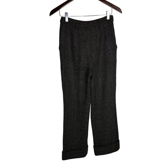 Assignment Devon Black Tweed Pant-sz  XS - Picture 5 of 12